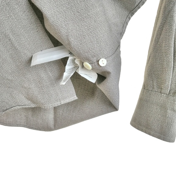 J. Crew Gray Long Sleeve Shirt Men's Small - Picture 5 of 8
